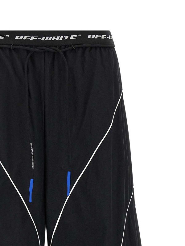 The Best Shops OFF-WHITE: スウェットパンツ - トラックスーツ ボトムス - 黒
