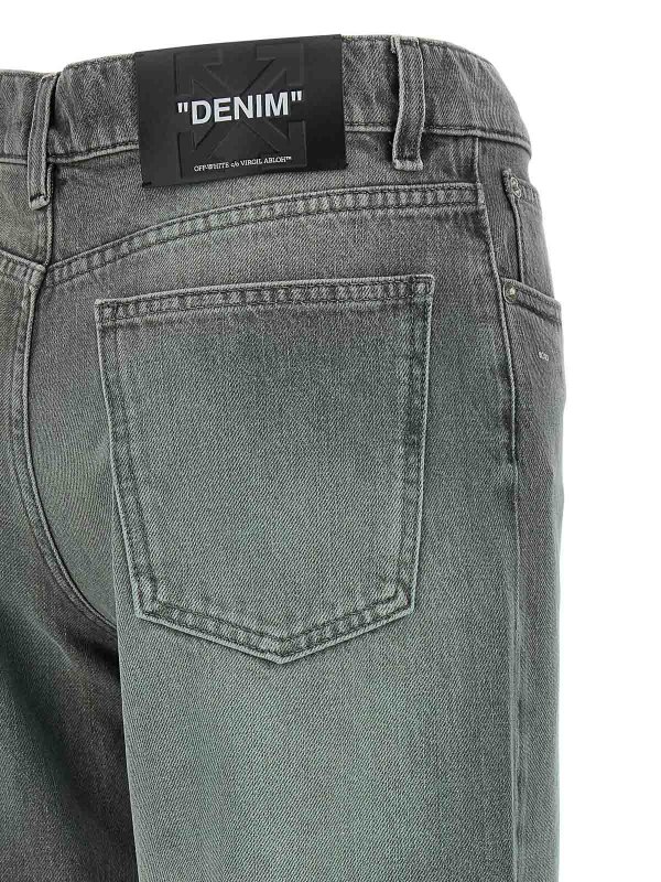 Straight Leg Jeans - Grau Replica 
online: OFF-WHITE