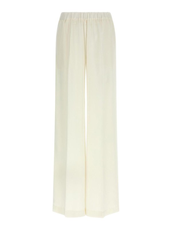 P.A.R.O.S.H.: カジュアルトラウザー - カジュアルパンツ - 白