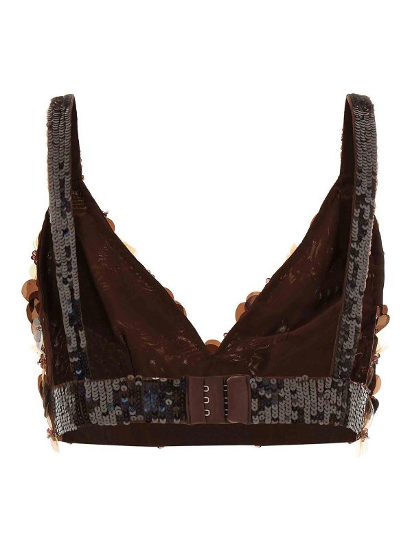 P.A.R.O.S.H.: トップス＆タンクトップ online - トップ/タンクトップ - ブラウン