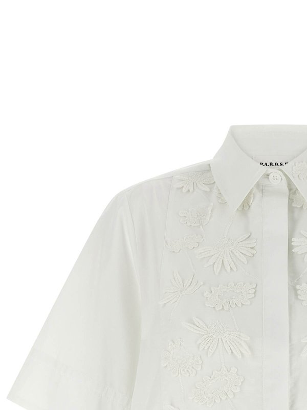 The Best Shops P.A.R.O.S.H.: Hemden - Hemd - Weiß