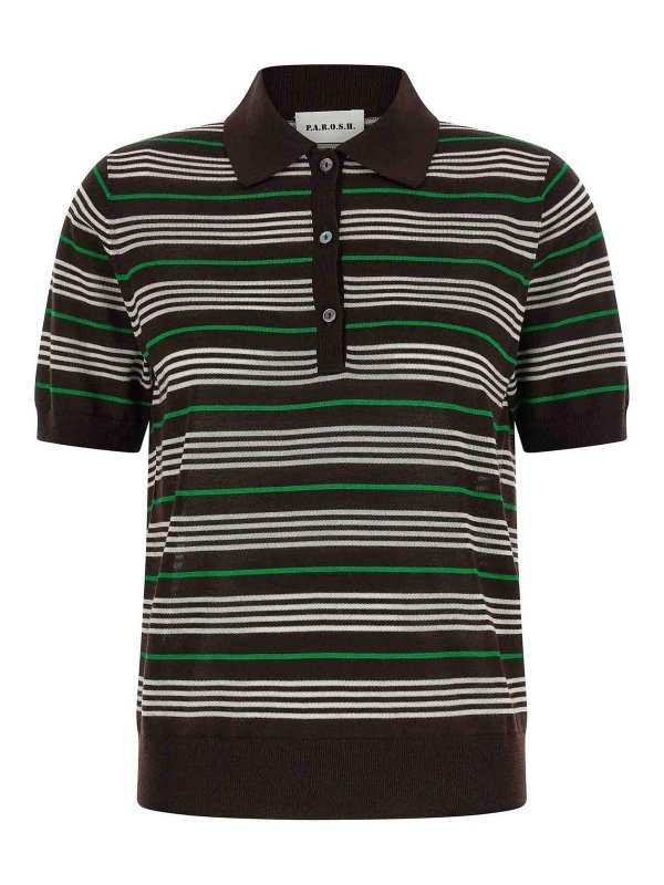 P.A.R.O.S.H.: Polos  - Polo - Marron