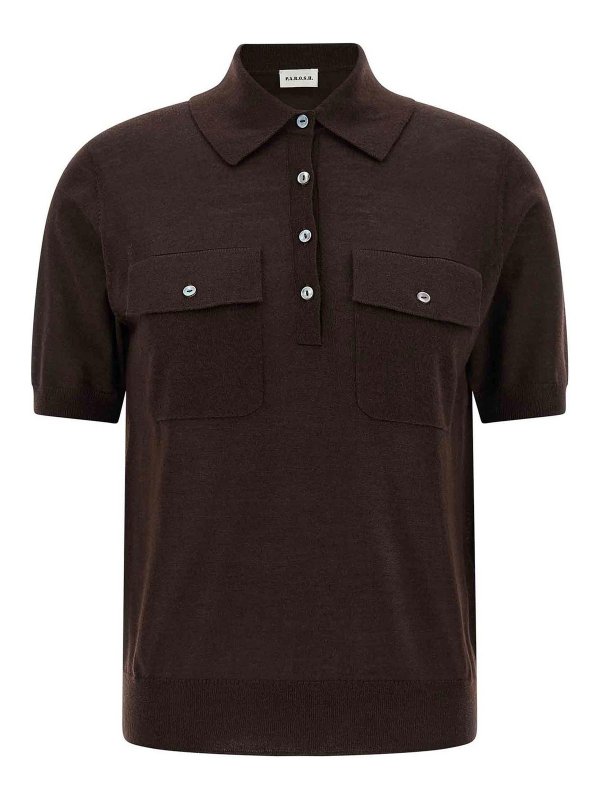 P.A.R.O.S.H.: Polos  - Polo - Marron