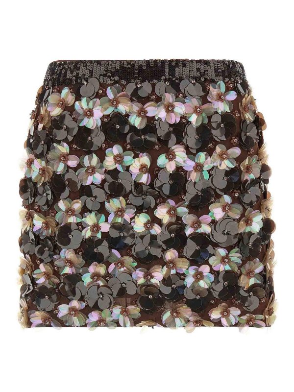 P.A.R.O.S.H.: ミニスカート - ミニスカート - ブラウン