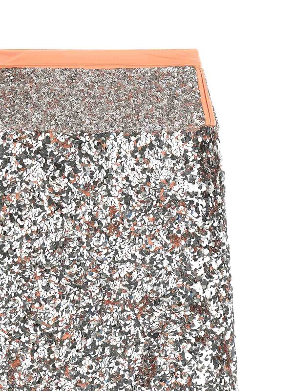 The Best Shops RABANNE: gonne al ginocchio  e longuette - Gonna di paillettes