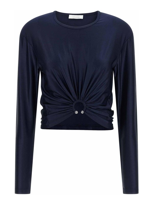 RABANNE: Tops und Tank Tops - Top - Blau