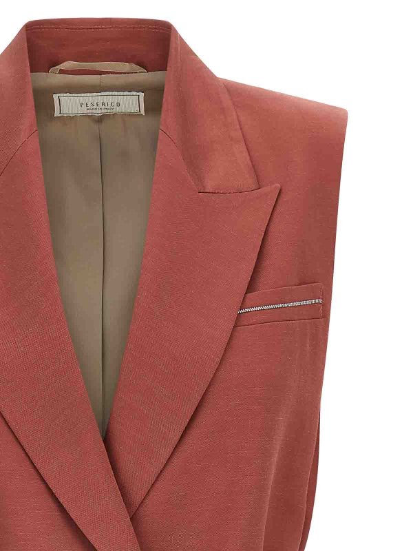 The Best Shops PESERICO: Chalecos - Chaleco - Rojo