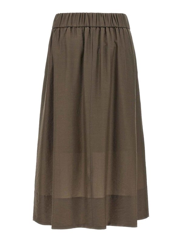 PESERICO: ニーレングススカート＆ミディ丈 online - 膝丈/ミディスカート - ブラウン