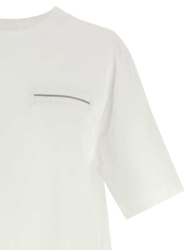 The Best Shops PESERICO: T-shirts - T-Shirt - Weiß