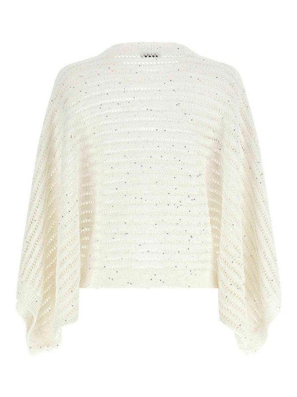 PESERICO: Pull col rond online - Pull Col Rond - Blanc