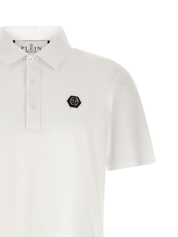 The Best Shops PHILIPP PLEIN: ポロシャツ - ポロシャツ - 白