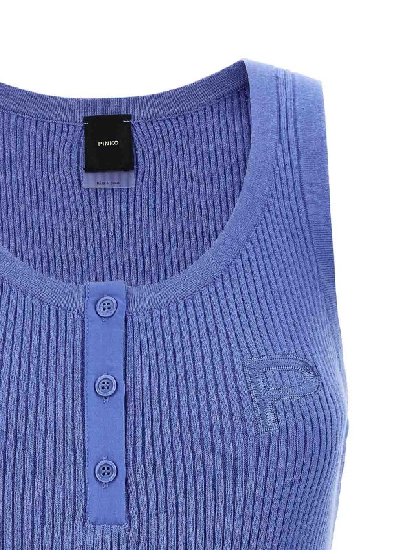 The Best Shops Pinko: Tops und Tank Tops - Top - Blau