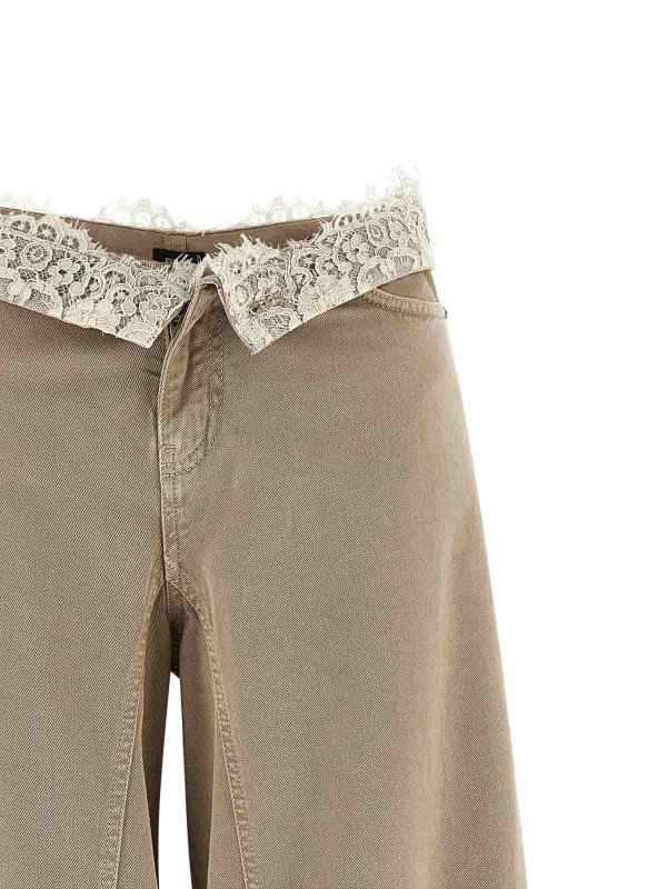 The Best Shops Pinko: Jeans Rectos - Vaqueros Rectos - Beis