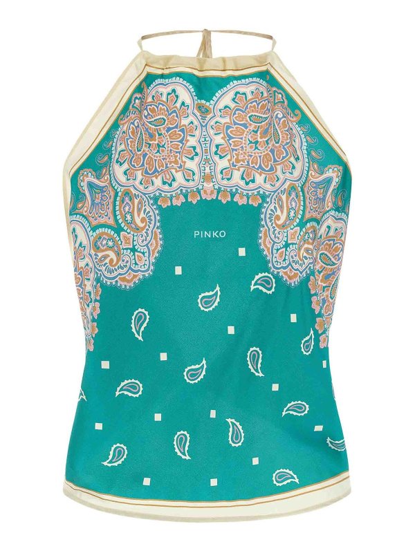 Pinko: Tops und Tank Tops - Top - Hellblau