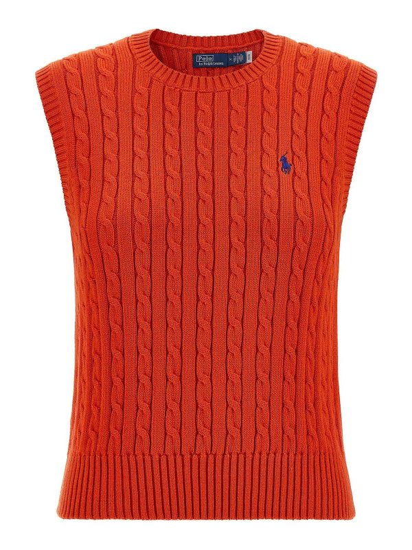 POLO RALPH LAUREN: Chalecos - Chaleco - Rojo