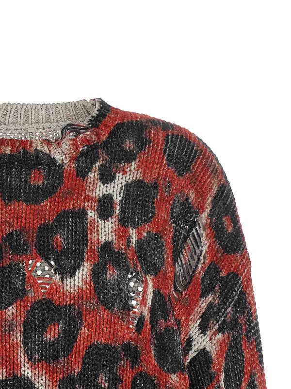 The Best Shops R13: crew necks - Torn Sweater