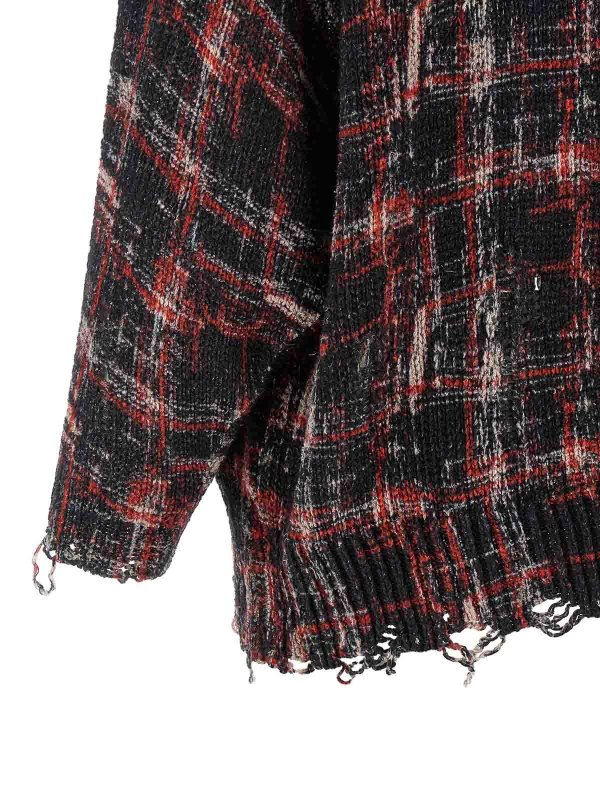 Cardigan strappato shop online: R13