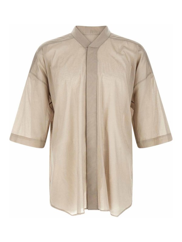 RICK OWENS: Camisas - Camisa - Gris