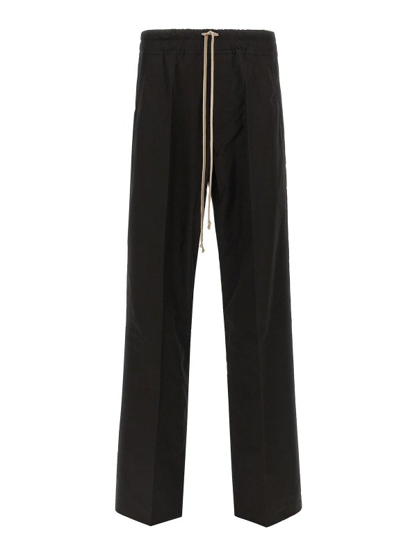 RICK OWENS: casual trousers - Dietrich Drawstring Pants