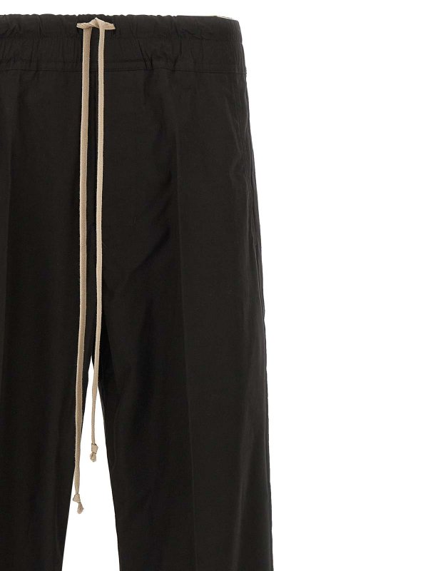 The Best Shops RICK OWENS: casual trousers - Dietrich Drawstring Pants