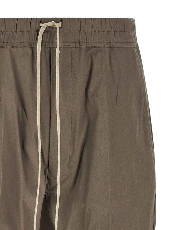 The Best Shops RICK OWENS: casual trousers - Drawstring Long Pants