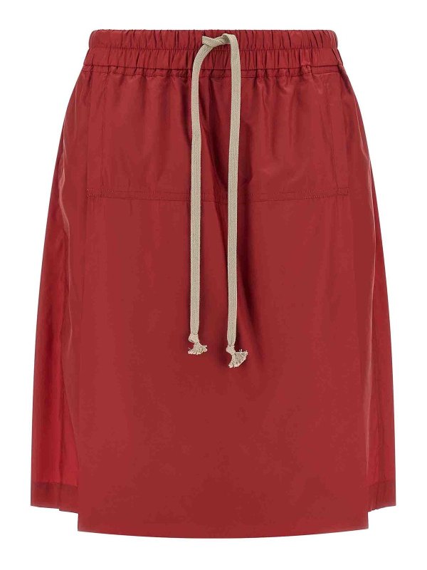 RICK OWENS: Shorts - Shorts - Rojo