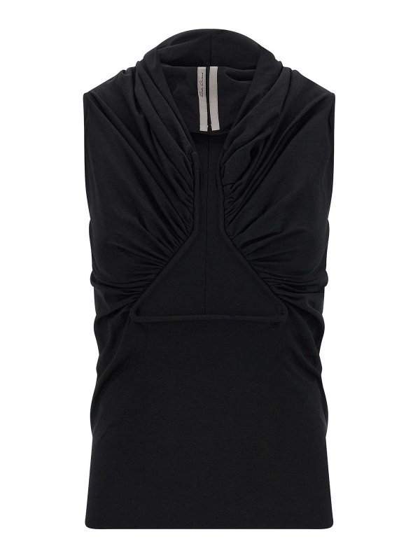RICK OWENS: Tops und Tank Tops - Top - Schwarz