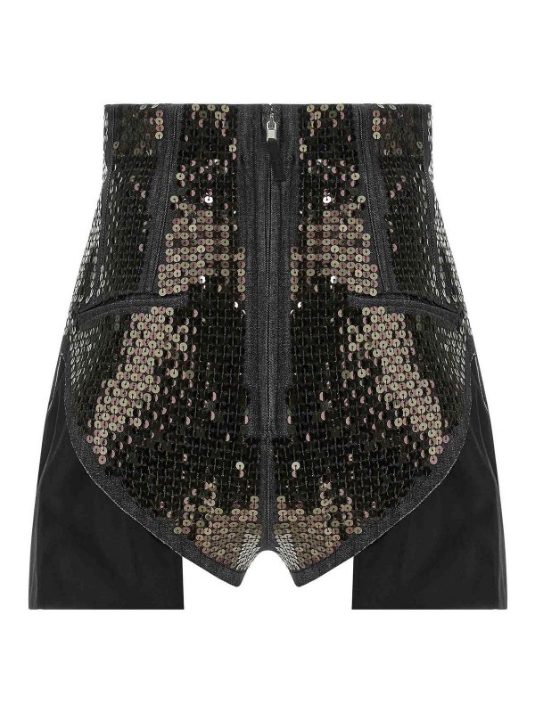 RICK OWENS: Trousers Shorts online - Dirt Cuoffs Shorts