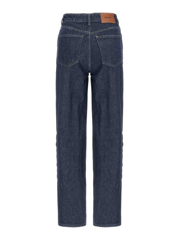 ROTATE Birger Christensen: ストレートジーンズ online - ストレートジーンズ - ブルー