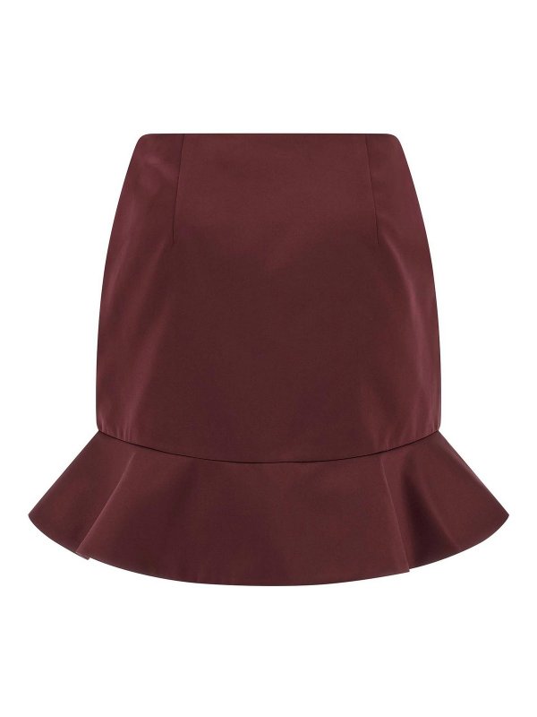 ROTATE Birger Christensen: mini skirts online - Flounced Skirt