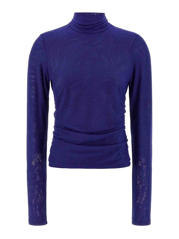 ROTATE Birger Christensen: クルーネック - クルーネック - ブルー