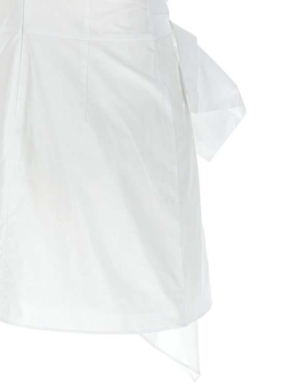 膝丈ドレス - 白 Replica 
online: ROTATE Birger Christensen