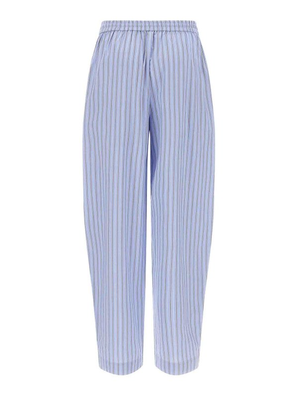 ROTATE Birger Christensen: カジュアルトラウザー online - カジュアルパンツ - ライトブルー