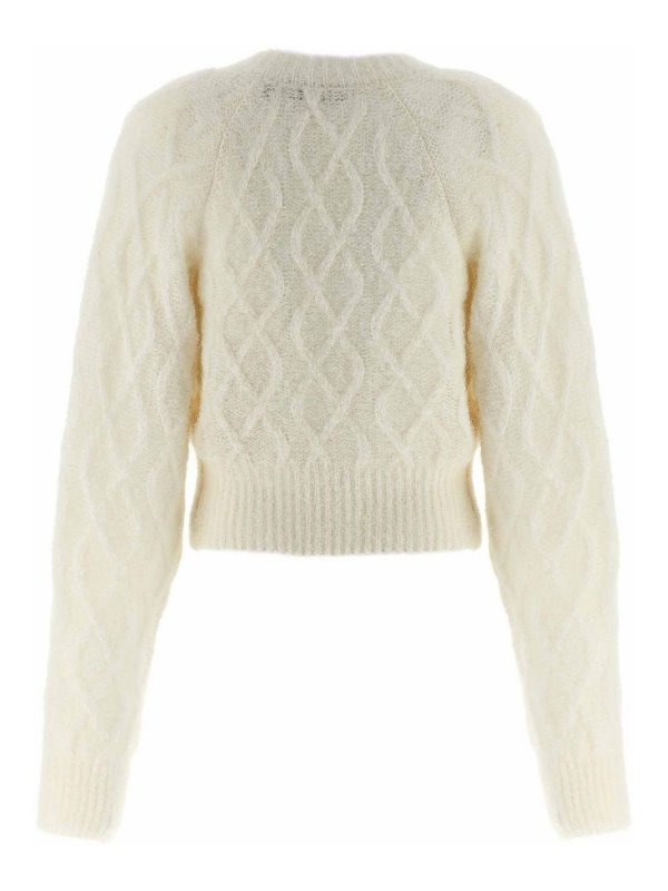 ROTATE Birger Christensen: カーディガン online - カーディガン - 白