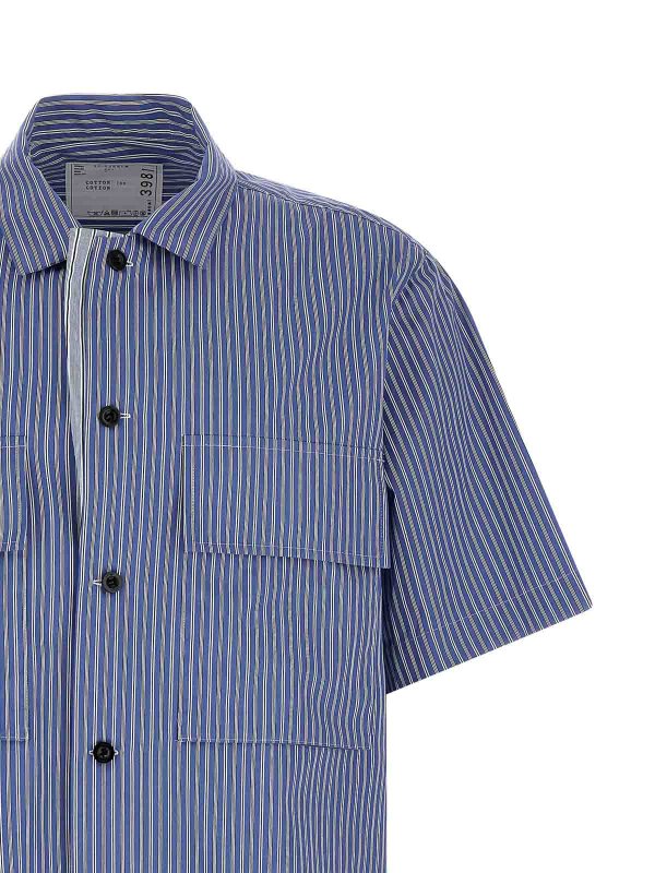 The Best Shops Sacai: camicie - Camicia a righe