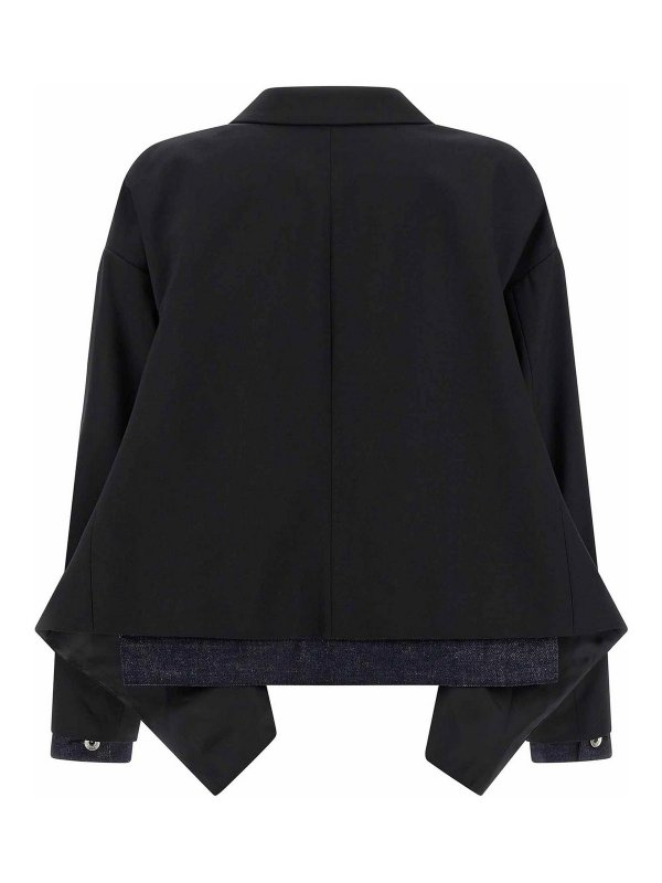 Sacai: Blazer online - Blazer - Schwarz