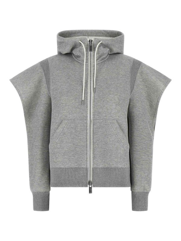 Sacai: スウェット＆セーター - スウェットシャツ/セーター - グレー