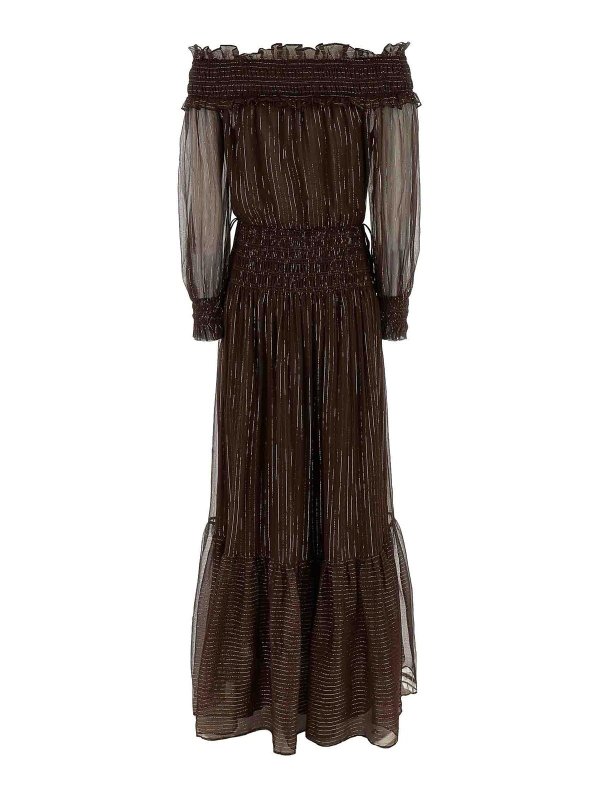 Self Portrait: Maxikleider online - Maxikleid - Braun