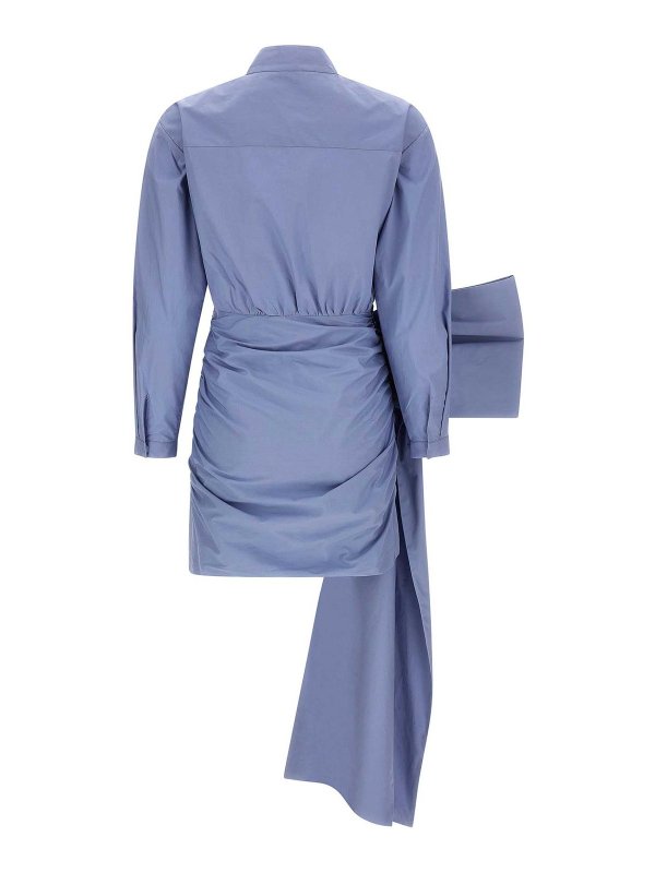 Self Portrait: Col roulé & Col polo online - Pull Col Roulé - Bleu Clair