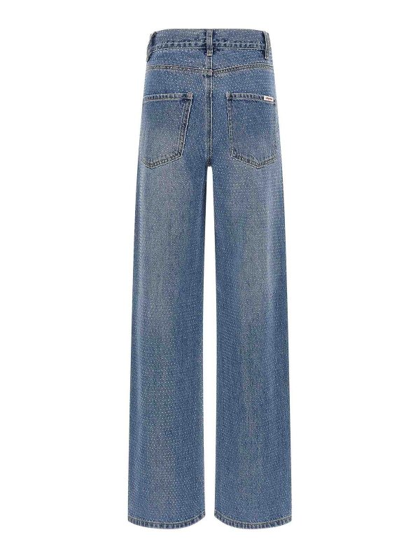 Self Portrait: Jeans Rectos online - Vaqueros Rectos - Azul