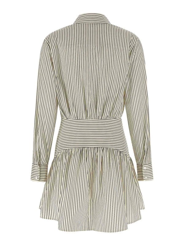 STAUD: ニーレングスドレス online - 膝丈ドレス - 白