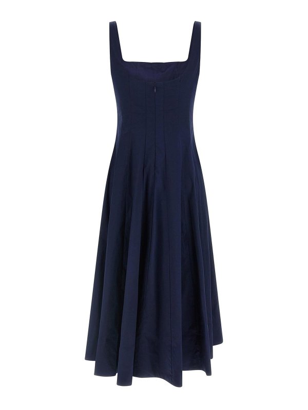 STAUD: Knielange Kleider online - Knielanges Kleid - Blau