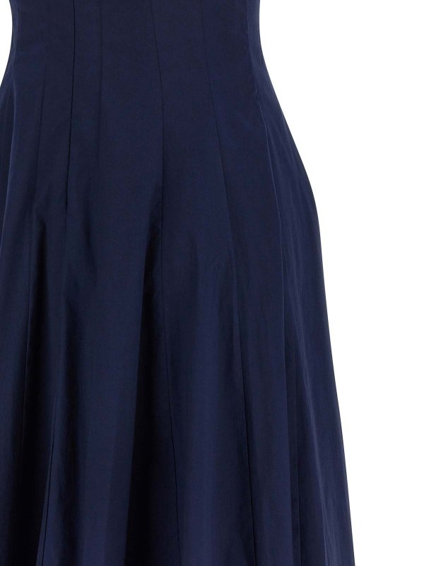 Knielanges Kleid - Blau shop online: STAUD