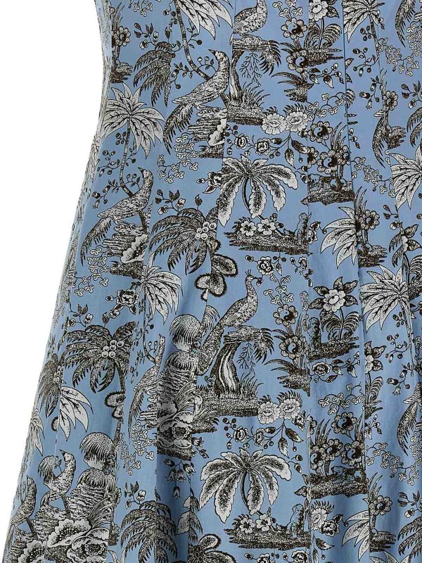 Knielanges Kleid - Hellblau shop online: STAUD