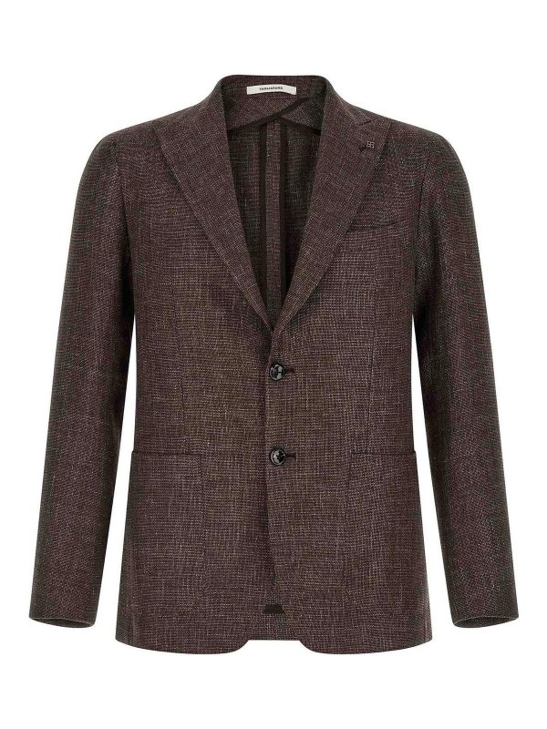 TAGLIATORE: Vestes de costume - Blazer - Marron