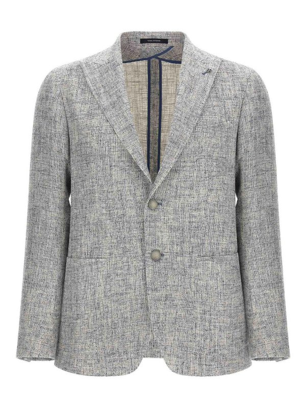 TAGLIATORE: Blazer - Blazer - Azul