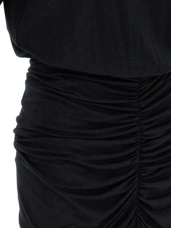 膝丈ドレス - 黒 shop online: THE ANDAMANE