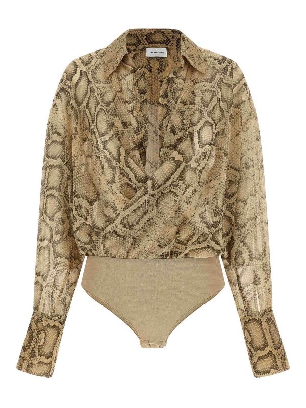 THE ANDAMANE: Tops und Tank Tops - Top - Beige