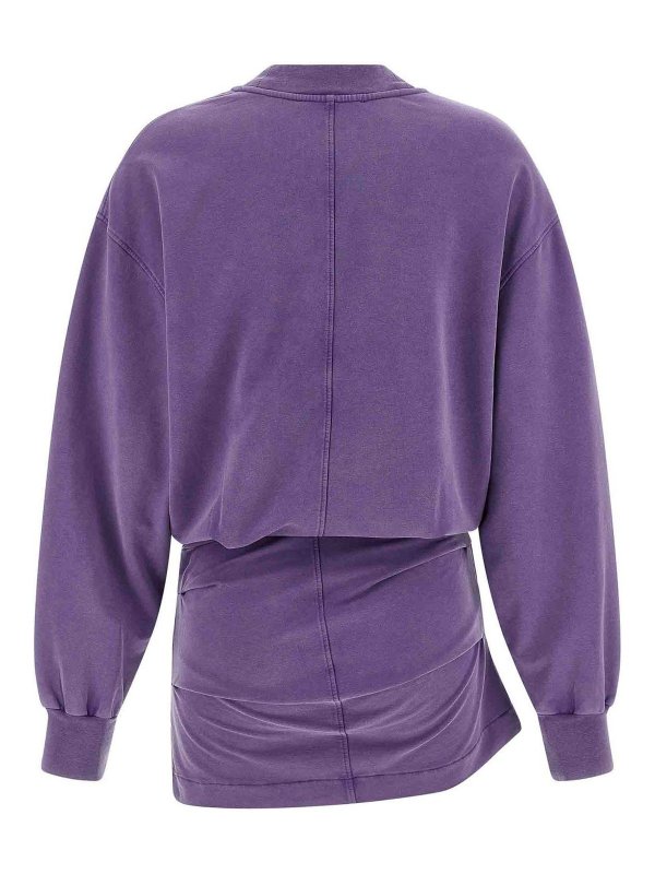 The Attico: ニーレングスドレス online - 膝丈ドレス - 紫