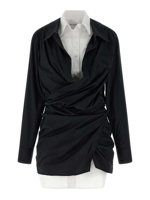 The Attico: ニーレングスドレス - 膝丈ドレス - 白